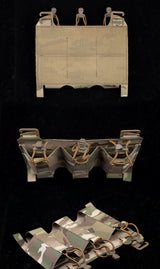 Outdoor 5.56 Triple Magazine Pouches Tactical Pouch Molle Mag Pouch for Hunting Vest - V.I.P Digital Presence