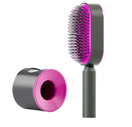 Upgraded Press Type Cleaning Design Air Cushion Comb For Women's Long Hair Air Bag Massage Comb Household Comb - V.I.P Digital Presence