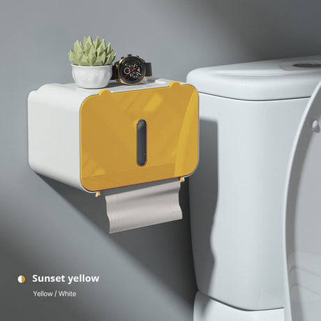 Toilet Tissue Box In The Living Room, Toilet, Induction Automatic Paper Output, No Punching, Waterproof Wall Hanging Paper Box - V.I.P Digital Presence