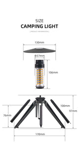 Outdoor Camping Light Portable Night Light Portable Flashlight Tripod Stand Lighting Lighthouse Marquee Tent Atmosphere Light - V.I.P Digital Presence