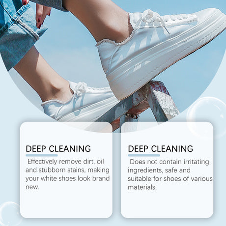 Shoe Decontamination Cleaning Cream Gentle Cleaning Effective Stain Removal Multi-Functional Shoe Cleaning Cream - V.I.P Digital Presence