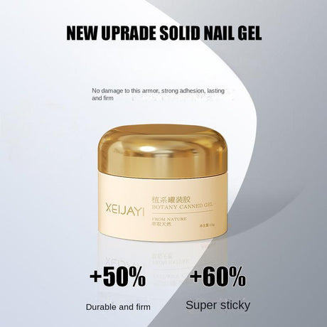 Nail dressing Solid patch adhesive nail polish glue Large capacity tank Armor adhesive for nail salons - V.I.P Digital Presence