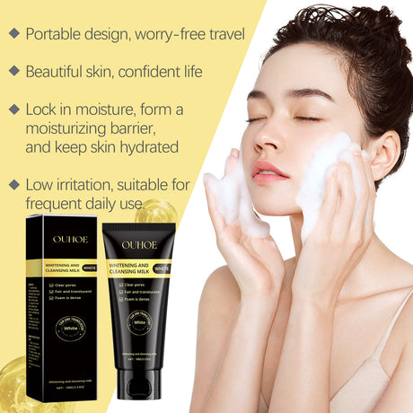 Ouhoe Nicotinamide Whitening Cleanser Deep Clean Hydrating Non-Tension Gentle Hydrating Whitening Moisturizing Cleanser - V.I.P Digital Presence