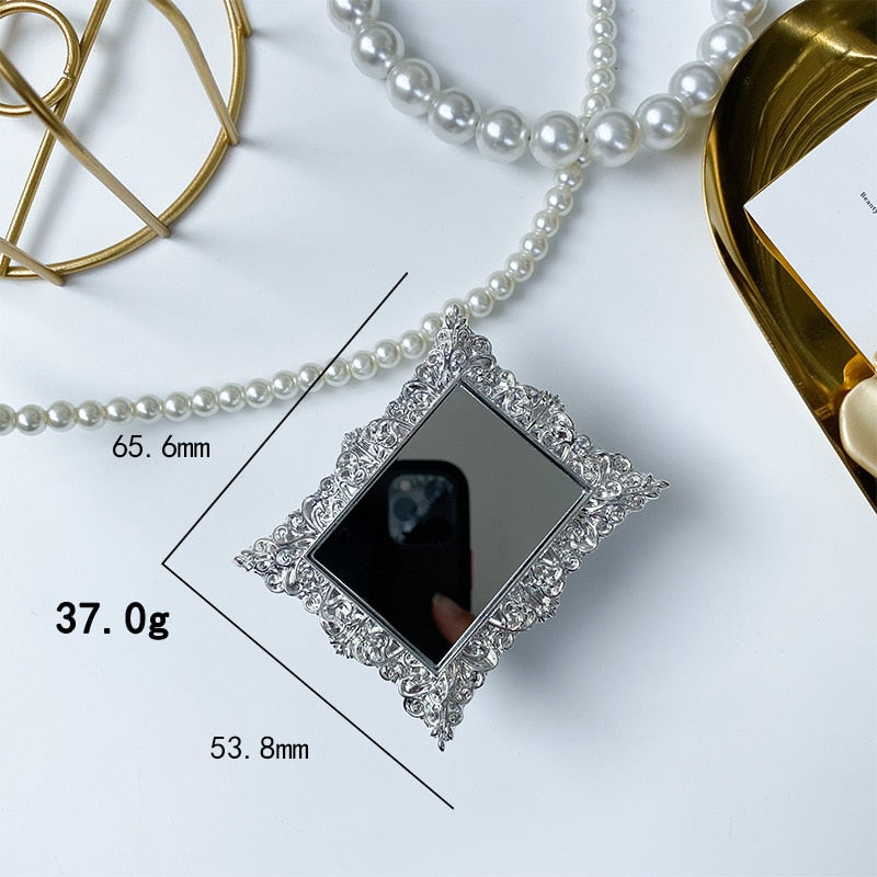 Ins Pattern Mirror Grip Tok Plating Mobile Phone Holder Extension Bracket Suitable for IPhone Samsung Mobile Phone Accessories - V.I.P Digital Presence