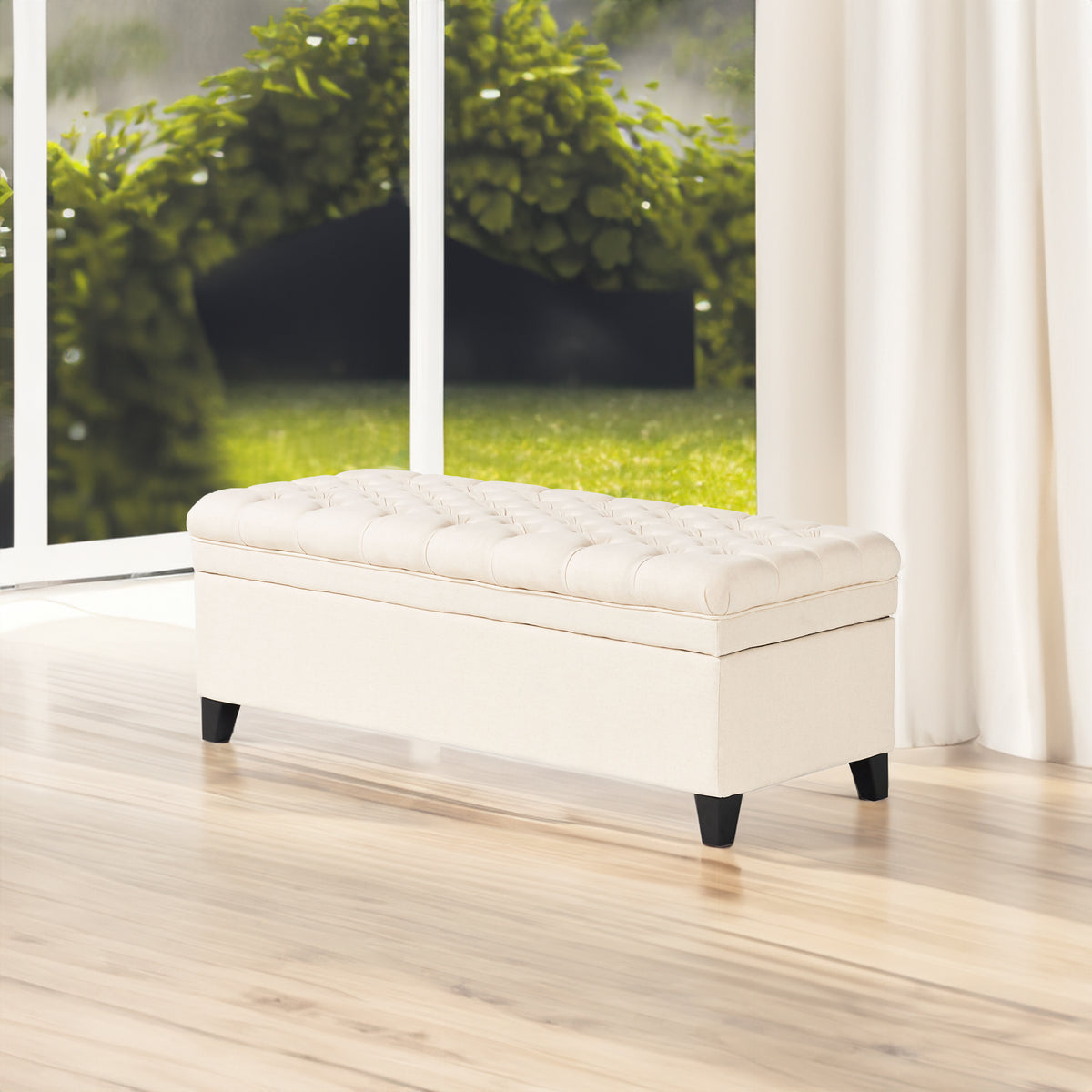 JULIANA STORAGE OTTOMAN - V.I.P Digital Presence