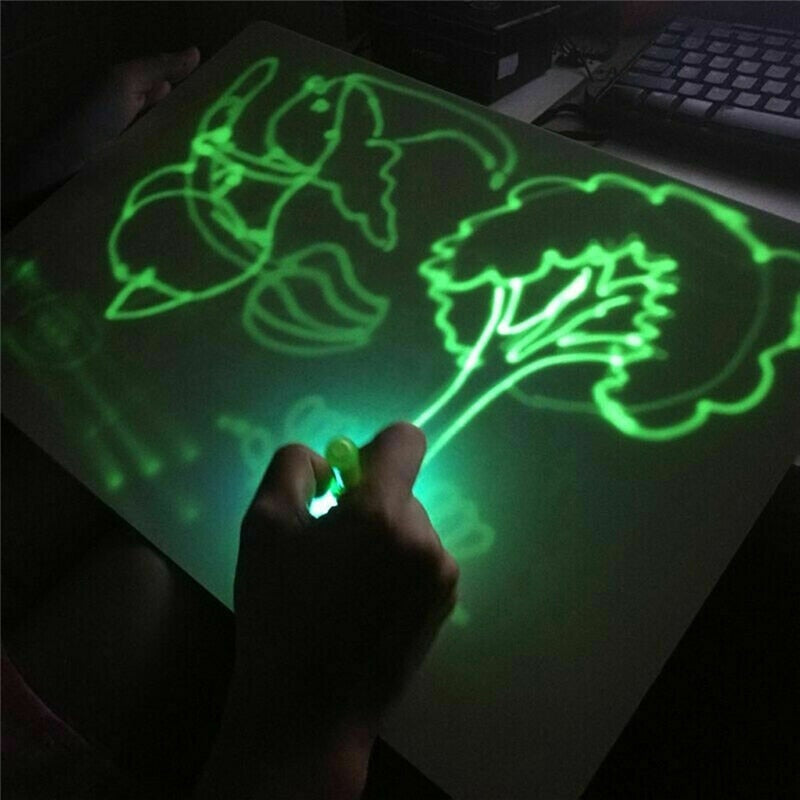 Draw With Light Fun  Glowing Paint Glow Light Tablet Draw With Light Fun And Developing Toy - V.I.P Digital Presence