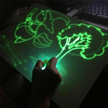Draw With Light Fun  Glowing Paint Glow Light Tablet Draw With Light Fun And Developing Toy - V.I.P Digital Presence