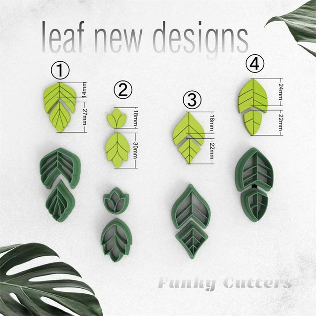 Leaf Terracotta Earring Cutting Mold Mini Cutting Tools - V.I.P Digital Presence