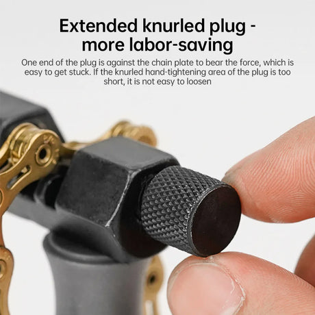 Universal Bike Chain Breaker v3.8: Cuts pins, removes links. For single - 12 speed MTB, road bikes. Repair tool. - V.I.P Digital Presence