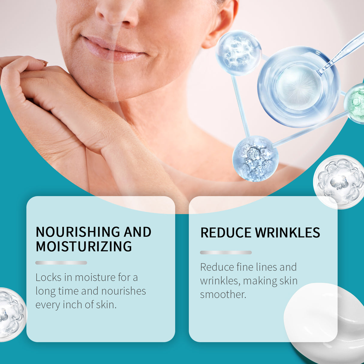 Skin Moisturizer Skin Gentle, Hydrating, Nourishing And Repairing Skin Elasticity Brightening Cream