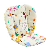 Cojín para trona de bebé y niño, cojín para asiento elevador, cojín para silla de comer, cojín para cochecito, cojín de tela de algodón 