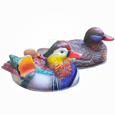 Floating Mandarin Duck Landscape Resin Decoration - V.I.P Digital Presence