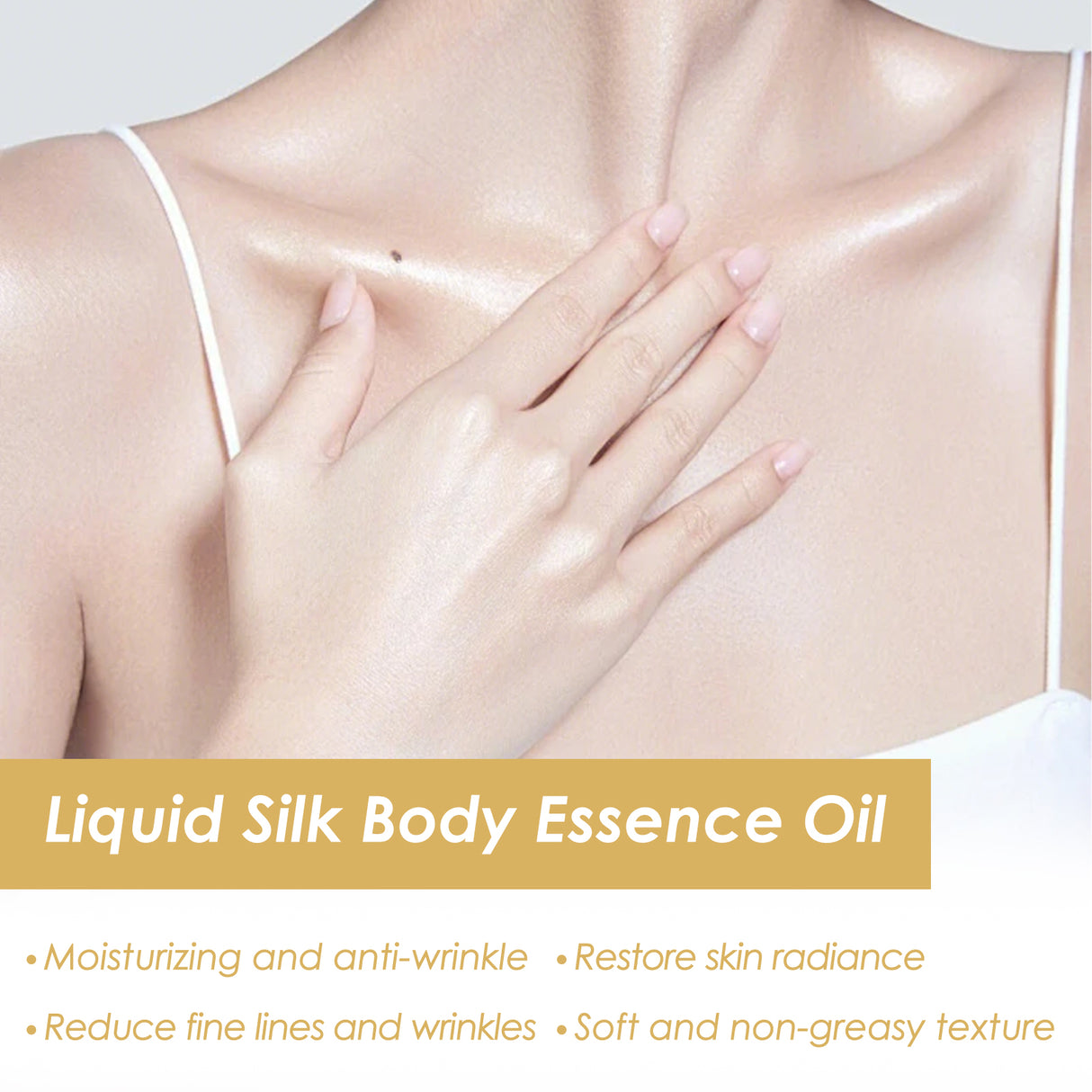 Liquid Silk Body Essence Oil, Anti-Wrinkle Hydrating Repair Chicken Skin Firming Beauty Body Care Oil - V.I.P Digital Presence
