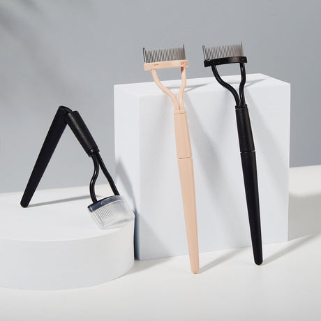 Steel Pin Eyebrow Brush Eyebrow Comb Eyelash Extensions Growing Eyelash Combing Tool Eyelash Aids - V.I.P Digital Presence