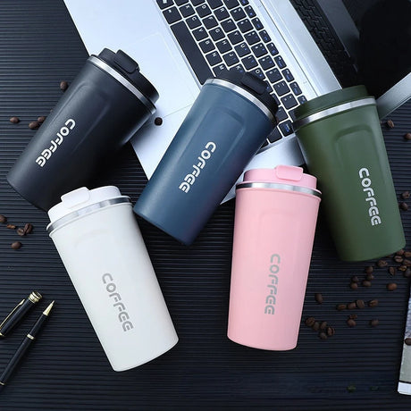 tainless Steel Coffee Cup Travel Thermal Mug Leak-Proof Thermos Bottle Tea Coffee Mug Vacuum Flask Insulated Cups - V.I.P Digital Presence
