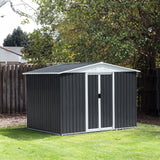 GO 47.2" Large Wooden Dog House Outdoor, Outdoor & Indoor Dog Crate, Cabin Style, With Porch, 2 Doors - V.I.P Digital Presence