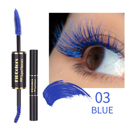 Fit Colors Double-Head Color Mascara Thick Curling Waterproof Not Smudged Multi-White Eyebrow Mascara - V.I.P Digital Presence