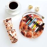 Stationery box fun pancake man student personality pencil case simulation pencil storage box - V.I.P Digital Presence