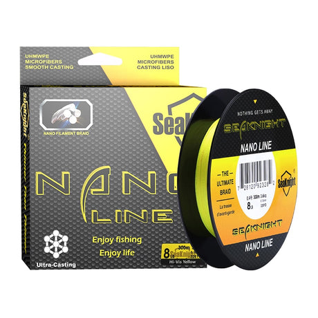 SeaKnight NANO 100M 300M 4 Strands Braided Fishing Lines Multifilament PE Fishing Line 4LB 6LB 8LB 10LB  Diameter 0.07-0.12mm - V.I.P Digital Presence