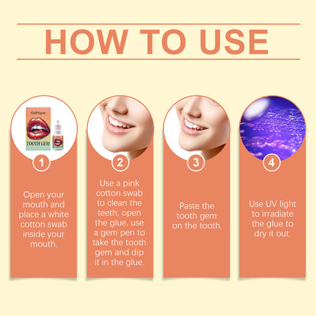 Diy Fashion Dental Set Dental Decoration Drill Combination Personality Sparkle Light Up Smile Style - V.I.P Digital Presence