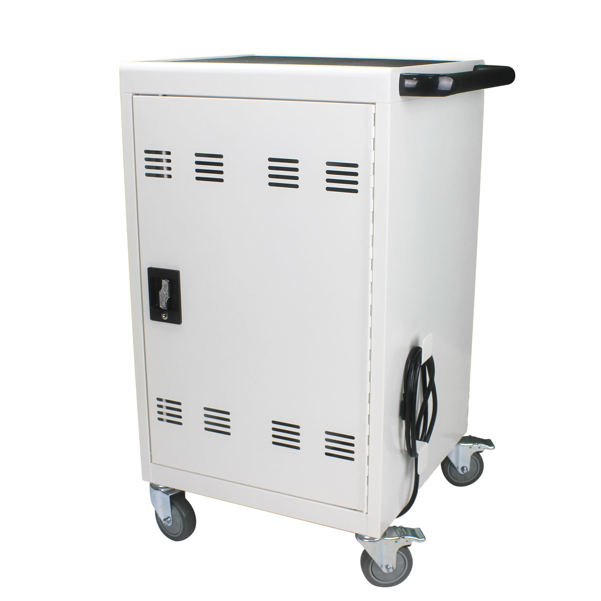 Mobile Charging Cart and Cabinet for Tablets Laptops 31+4-Device - V.I.P Digital Presence