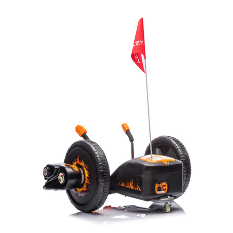 12V Kids Ride On Electric Toy,2WD,16'' exaggerated wheel,Dual handle control for 360 degree flexible steering and rotation - V.I.P Digital Presence