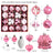 Christmas decoration 6cm electroplated ball plastic ball special-shaped painted Christmas ball gift Christmas tree pendant - V.I.P Digital Presence