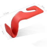 Leather large load-bearing car seat hooks car hooks hidden back multifunctional rear seat interior products - V.I.P Digital Presence