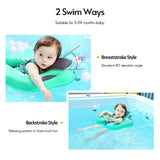 Bebés y niños pequeños con anillos de asiento inflables y sombrillas Círculo de natación para principiantes Piscina casera