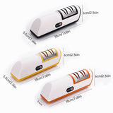 Multifunctional Electric Knife Sharpener. Automatic, professional, small - sized for kitchen use. Quick - sharpening with non - - V.I.P Digital Presence