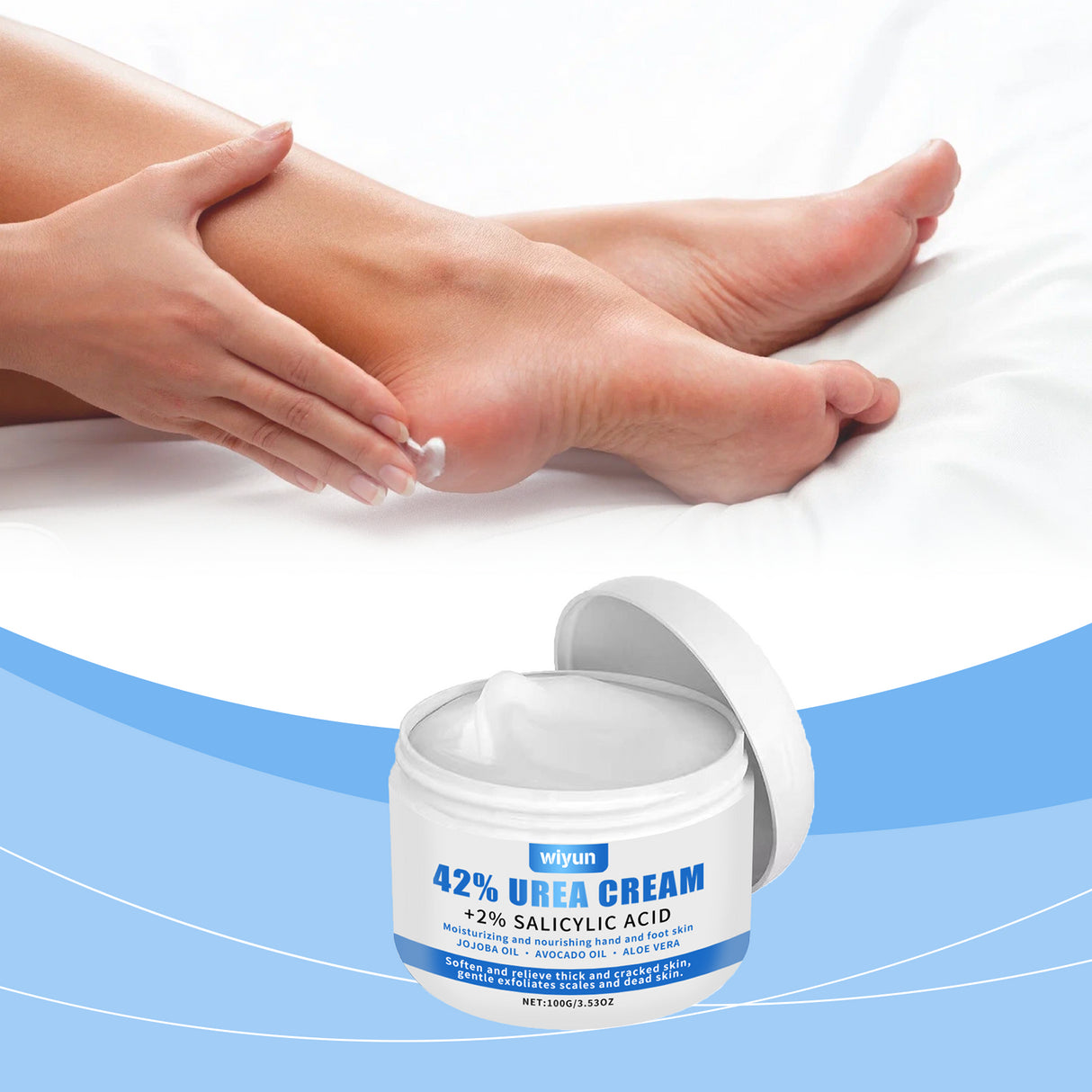 Urea Moisturizing Foot Repair Cream, Moisturizing Foot Moisturizing Hydrating Urea Foot Cream Tender Care - V.I.P Digital Presence