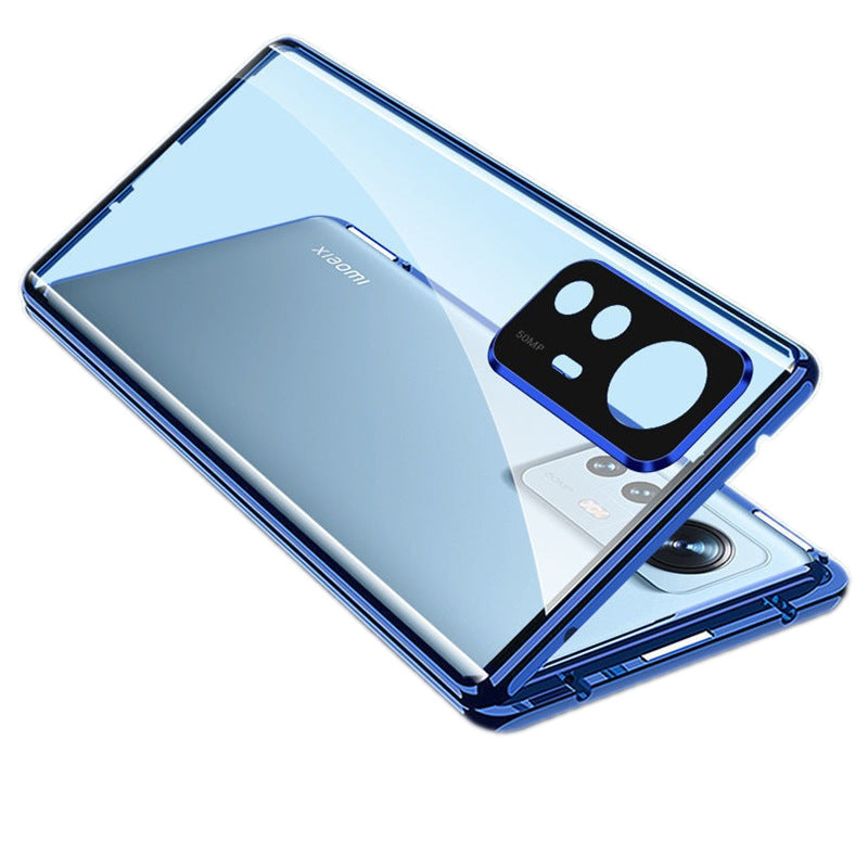 For Xiaomi 12pro Phone Case Magneto 11pro Double Side Glass Goggles Magnetic Suction All-Inclusive Anti-Fall Protective Cover
