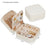 Portable Leather Jewelry Box Candy Color Travel Storage Upgrade With Mirror Earrings Rings Display Organizer Mother's Day Gift - V.I.P Digital Presence