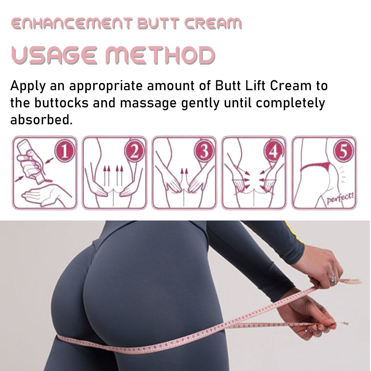 Butt Lift Cream Sculpting, Lifting, Firming And Toning Buttocks Care Moisturizing And Filling Butt Lift Cream - V.I.P Digital Presence