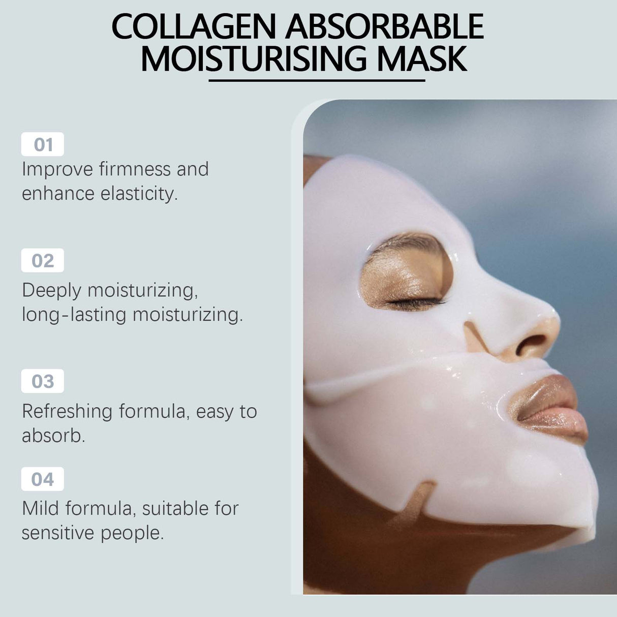 Anti-Wrinkle Collagen Mask Series Facial Moisturizing Skin Moisturizing Pore Cleaning And Moisturizing Mask