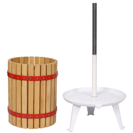 Fruit Wine Press and Crusher and Filter Bag,100% Nature Apple&Grape&Berries Crusher Manual Juice Maker for Kitchen - V.I.P Digital Presence