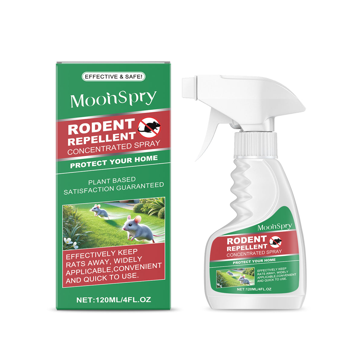 Mint Rat Repellent Spray Car Engine Outdoor Indoor Rat Repellent Rat Buster Spray - V.I.P Digital Presence