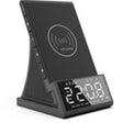 Three in one wireless charger Bluetooth speaker wireless charging alarm clock phone holder - V.I.P Digital Presence