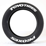 New Connected Car Tire Stickers, Tire Letter Stickers, English Letter 3D Stereoscopic Stickers - V.I.P Digital Presence