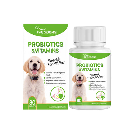 Pet Probiotic Tablets Improve Gut Health And Promote Nutritional Absorption Of Pet Care Supplements - V.I.P Digital Presence