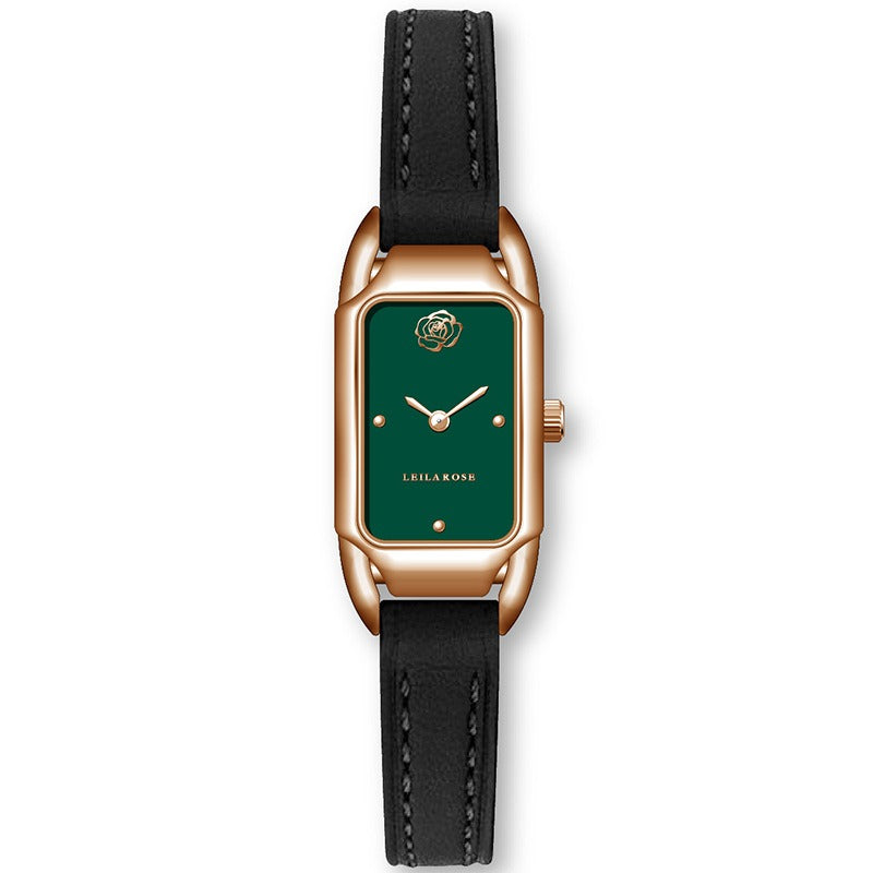 Women's Watch Brand Counter Brand Authentic Fashion Small Square Core Women's Watch Quartz Watch Popular - V.I.P Digital Presence
