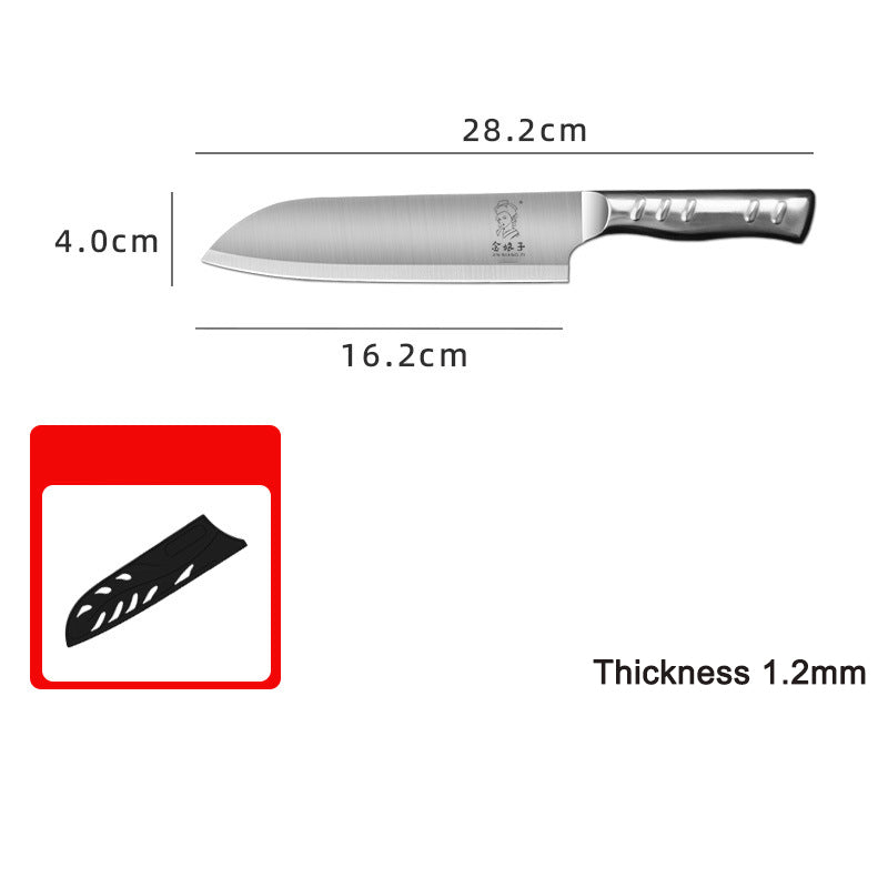 Household multi-purpose chef knife stainless steel vegetable and meat cutting small kitchen knife - V.I.P Digital Presence