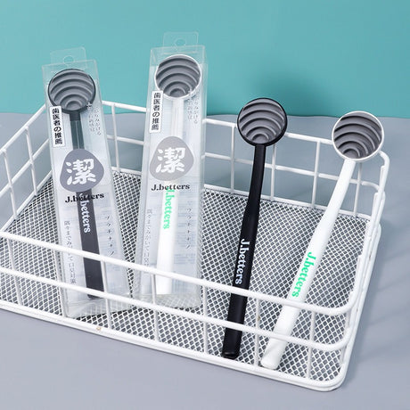 Tongue Cleaner Japanese Tongue Scraper Clean Tongue Bad Breath Scraping Tongue Board Tongue Brush - V.I.P Digital Presence