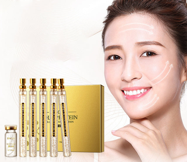 Ice Chrysanthemum Gold Protein Line Line Engraving Facial Light Lines Lifting Firming Micro-Engraving Set Box Skin Care Products - V.I.P Digital Presence