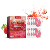 Strawberry Gel Patch Reduces Fine Lines Under Eyes, Bags Under Eyes, Dark Circles, Firming Eyes, Anti-Wrinkle Moisturizing Eye Patch