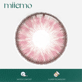 1Pair FDA Certificate Eyes Beautiful Pupil Colorful Girl Cosplay Contact Lenses  Purely violet - V.I.P Digital Presence