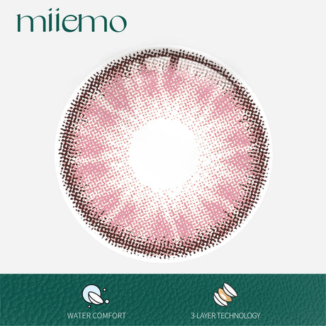 1Pair FDA Certificate Eyes Beautiful Pupil Colorful Girl Cosplay Contact Lenses  Purely violet - V.I.P Digital Presence