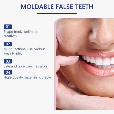Solid Dental Glue, Temporary Dental Fillings For Modified Teeth And Dentures For Dentures - V.I.P Digital Presence