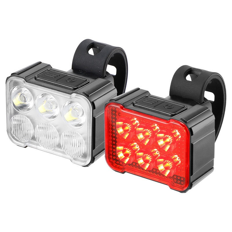 Bicycle lights, headlights, mountain bikes, night riding lights, night flashlights, road bikes, warning lights, taillights, ridi - V.I.P Digital Presence