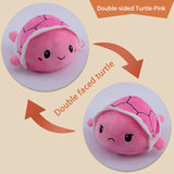 Flip Little Turtle Plush Toy Doll Double-sided Octopus Doll Flip Side Doll Toy